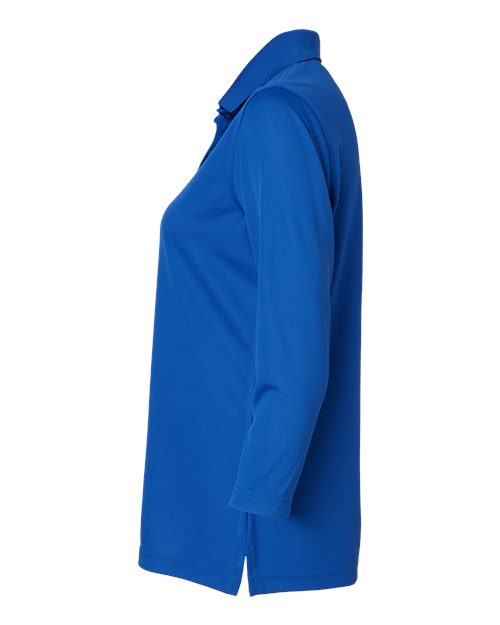 Women's Lady Palm Three-Quarter Sleeve Polo | USA Decoration