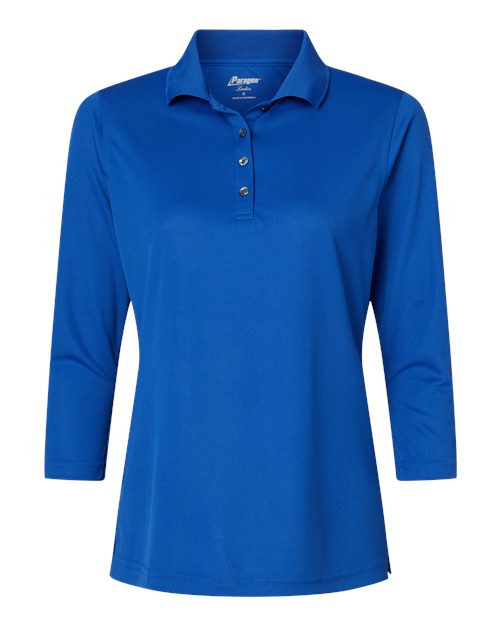 Women's Lady Palm Three-Quarter Sleeve Polo | USA Decoration