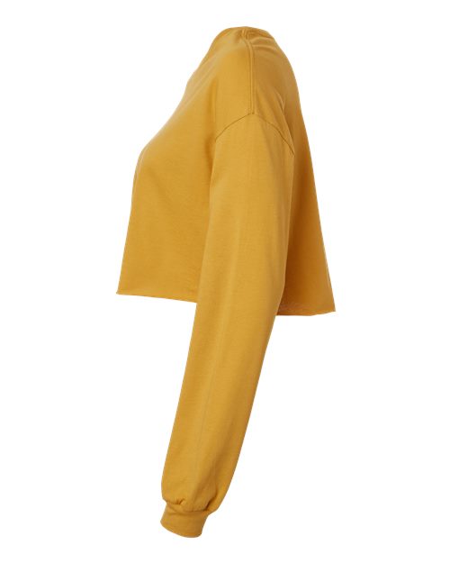 FWD Fashion Women's Crop Long Sleeve Tee | USA Decoration