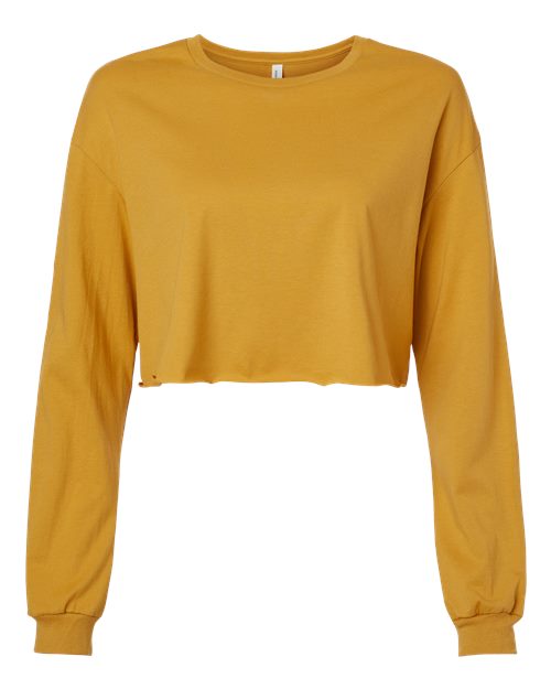 FWD Fashion Women's Crop Long Sleeve Tee | USA Decoration