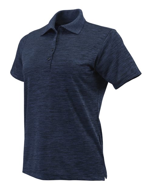 Women's Dakota Striated Heather Polo | USA Decoration
