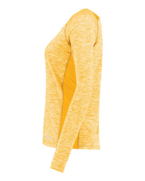Women's Electrify CoolCore® Long Sleeve V-Neck T-Shirt | USA Decoration