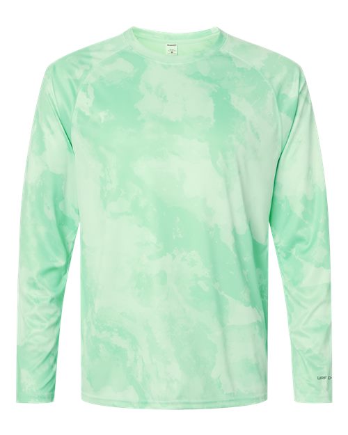 Cabo Camo Performance Long Sleeve T-Shirt | USA Decoration