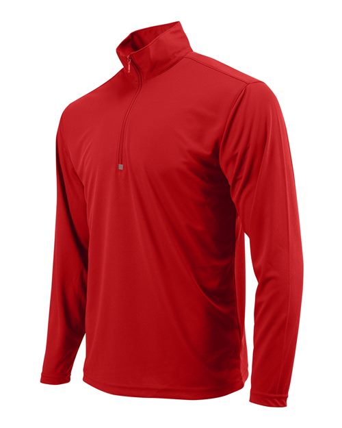 Malibu Performance Quarter-Zip Pullover | USA Decoration | Microfiber Polyester | Moisture & Odor Management