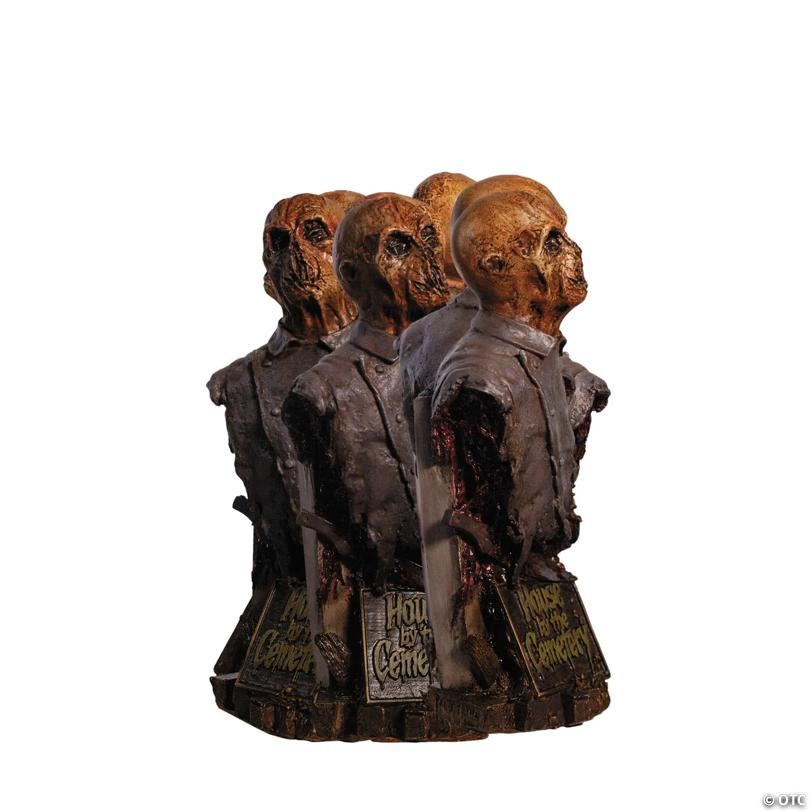 9" The House by the Cemetery™ Dr. Freudstein Bust Decoration