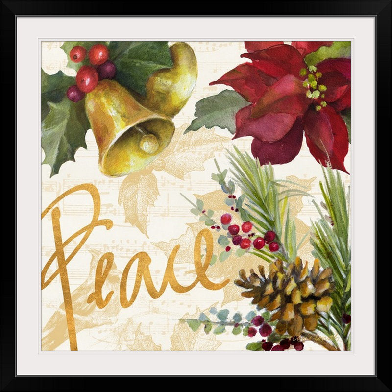 A Christmas Poinsettia Modern & Contemporary
