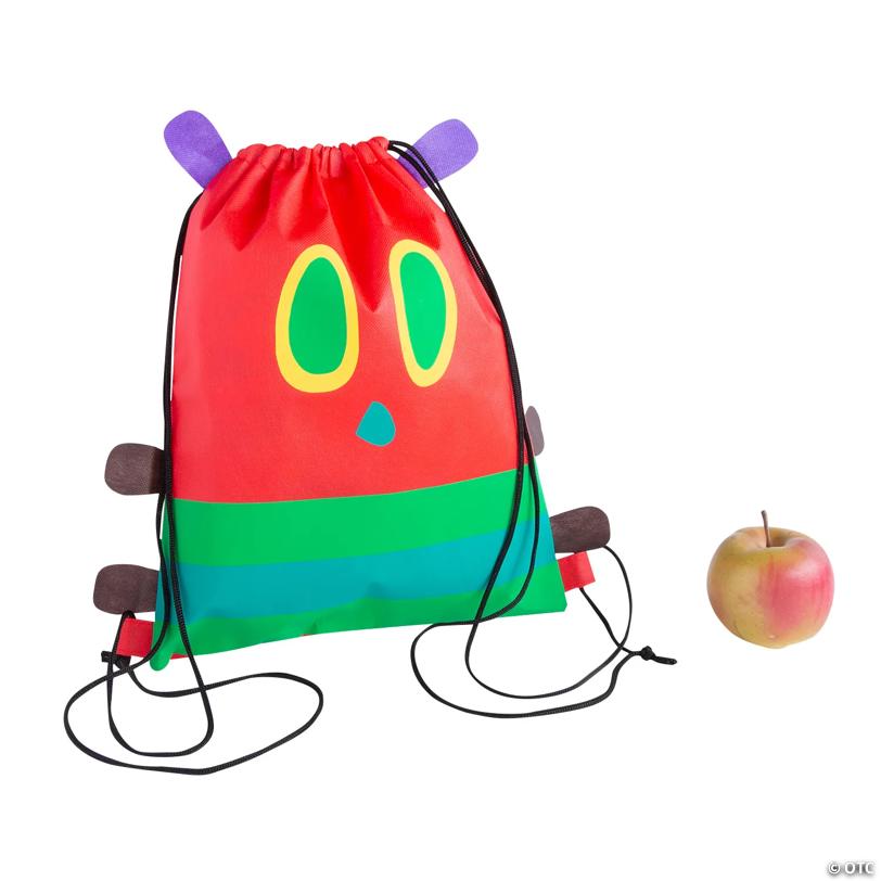 Adorable The Very Hungry Caterpillar Drawstring Bags - 12 Pc.