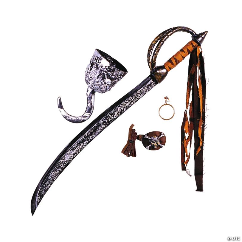 Adults Caribbean Pirate Set