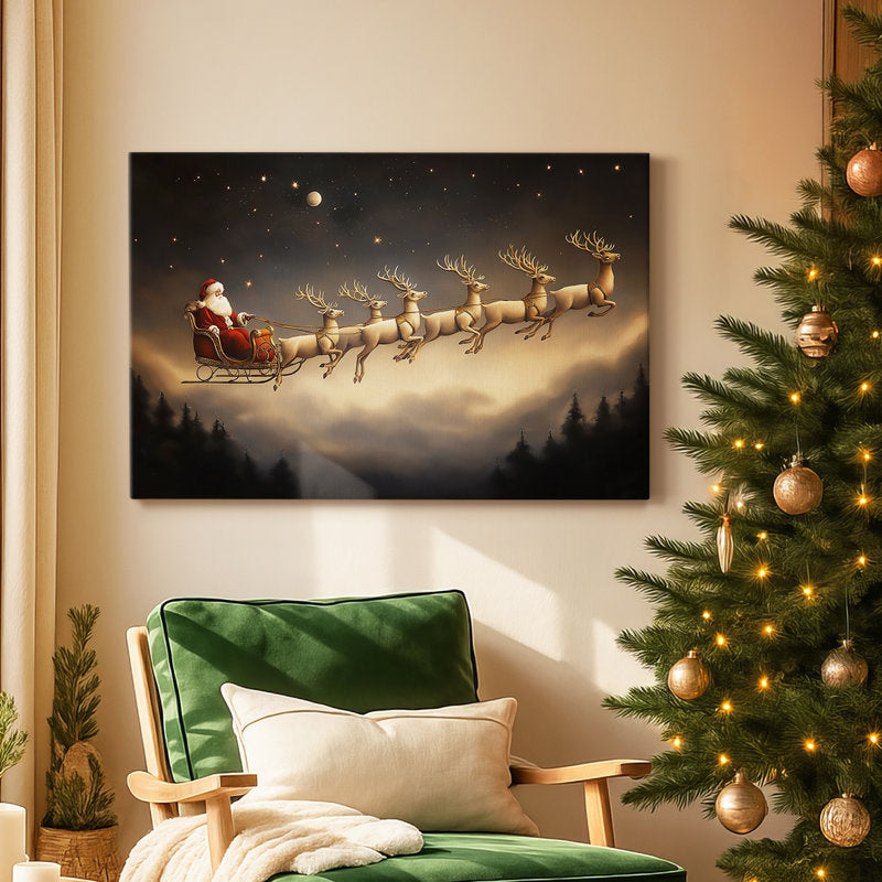 Amber Whisper of Candle-Premium Gallery Wrapped Canvas