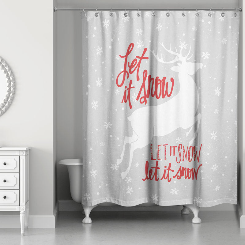 Asjad Shower Curtain