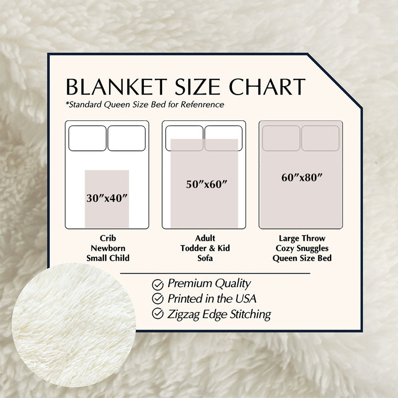 Blush Xmas - 1 Piece Premium Blanket