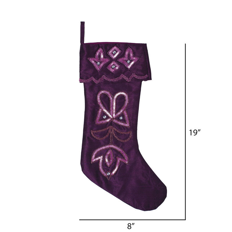 Bruceville Sequin Stocking