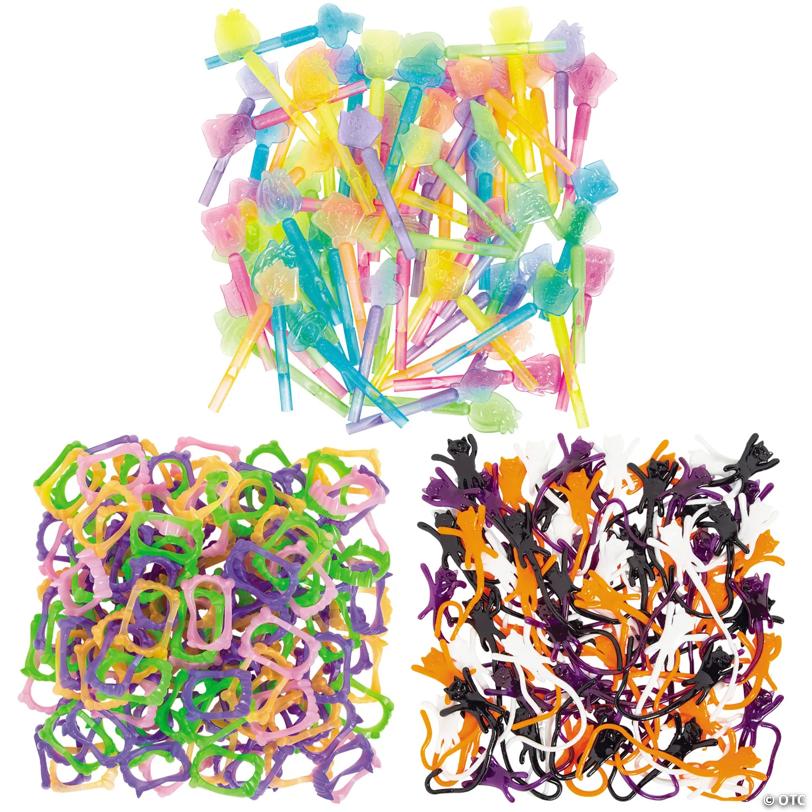 Bulk 288 Pc. Value Colorful Halloween Handout Kit