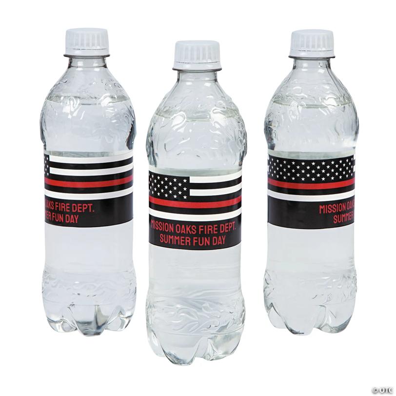 Bulk 50 Pc. Personalized Everyday Hero Water Bottle Labels