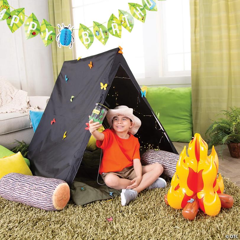 Bulk Black Sleepover Tent Kit - 3 Pc.
