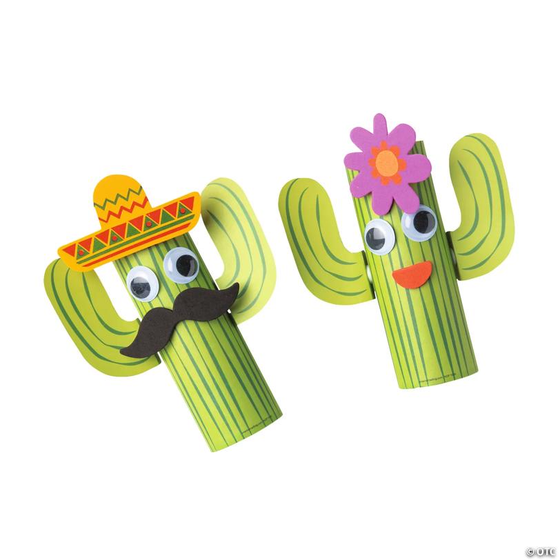 Cactus Craft Roll Craft Kit - Makes 12 | USA Decoration®
