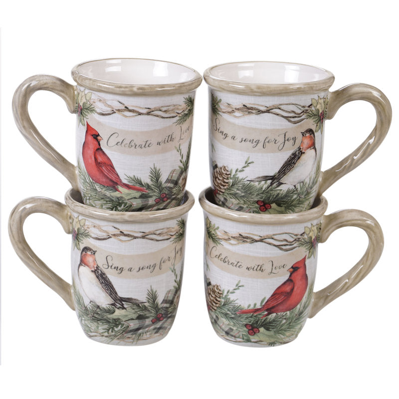 Certified International Holly And Ivy 16Pc Dinnerware Set