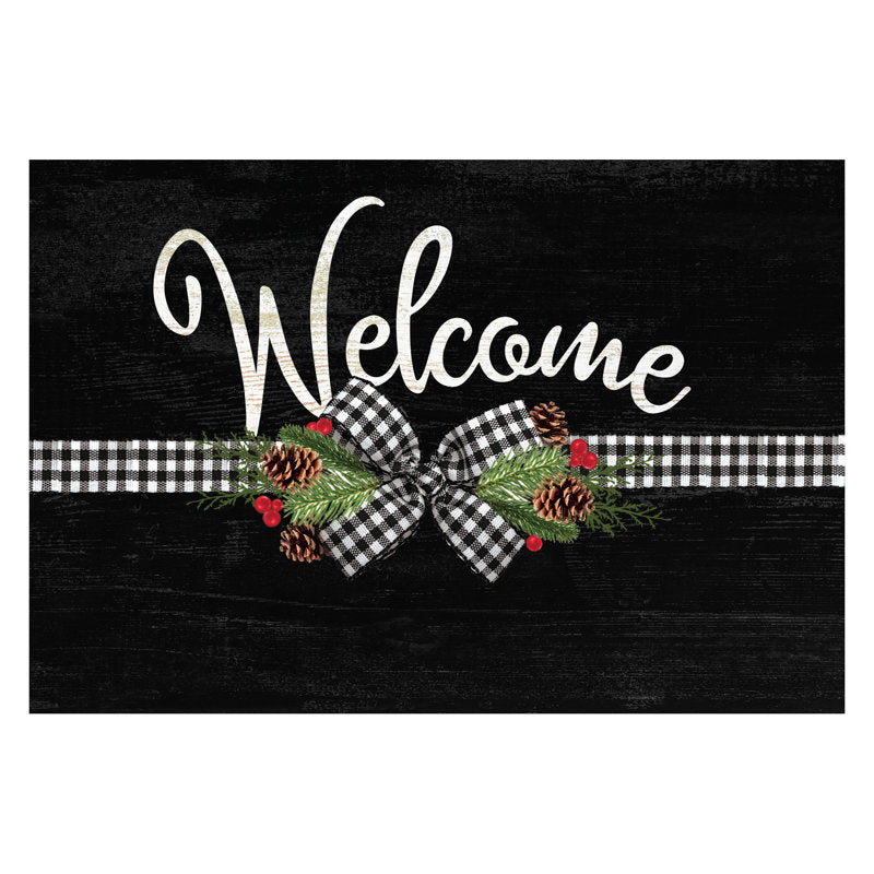 Chloe-Elise Non-Slip Christmas Doormat