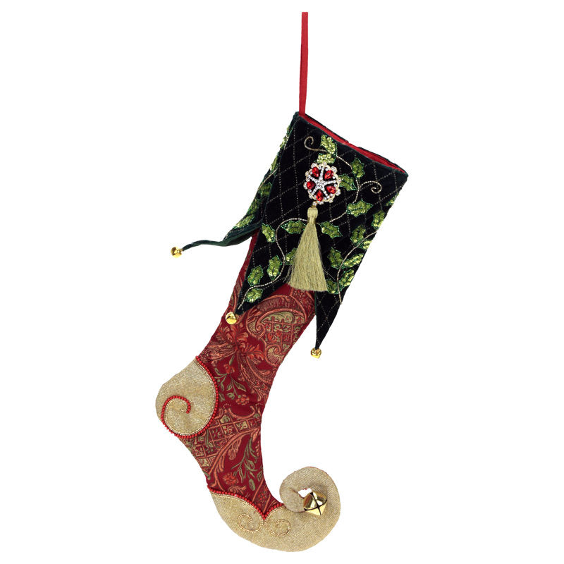 Christmas Jester Stocking -25 Inches
