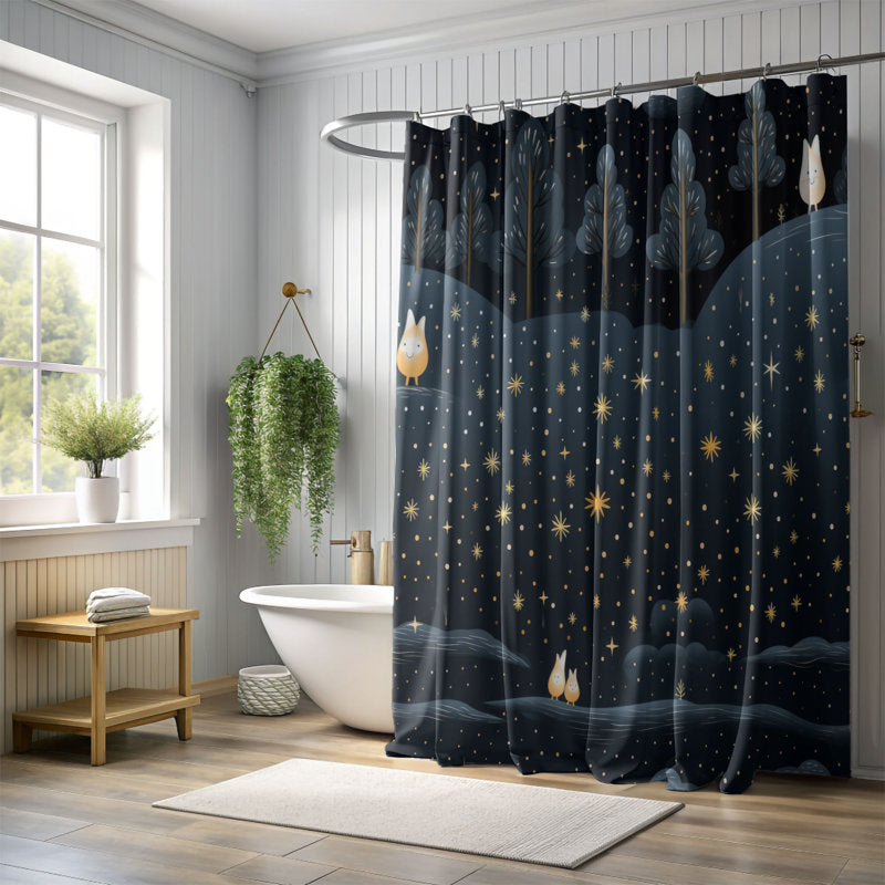 Christmas Stars - Premium Shower Curtain