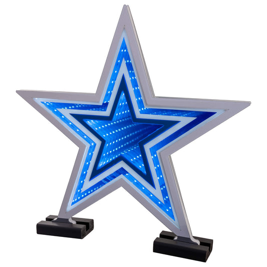 15 Inch Dallas Cowboys LED Infinity Star Light