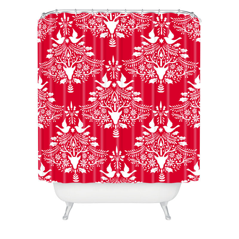 Damask Shower Curtain