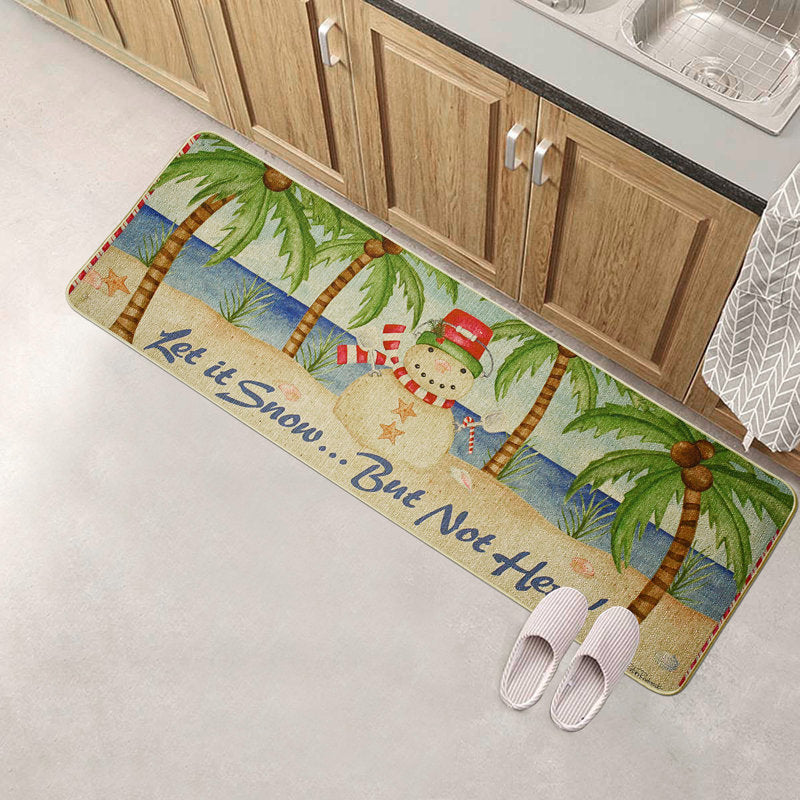 Dederang Non-Slip Christmas Doormat