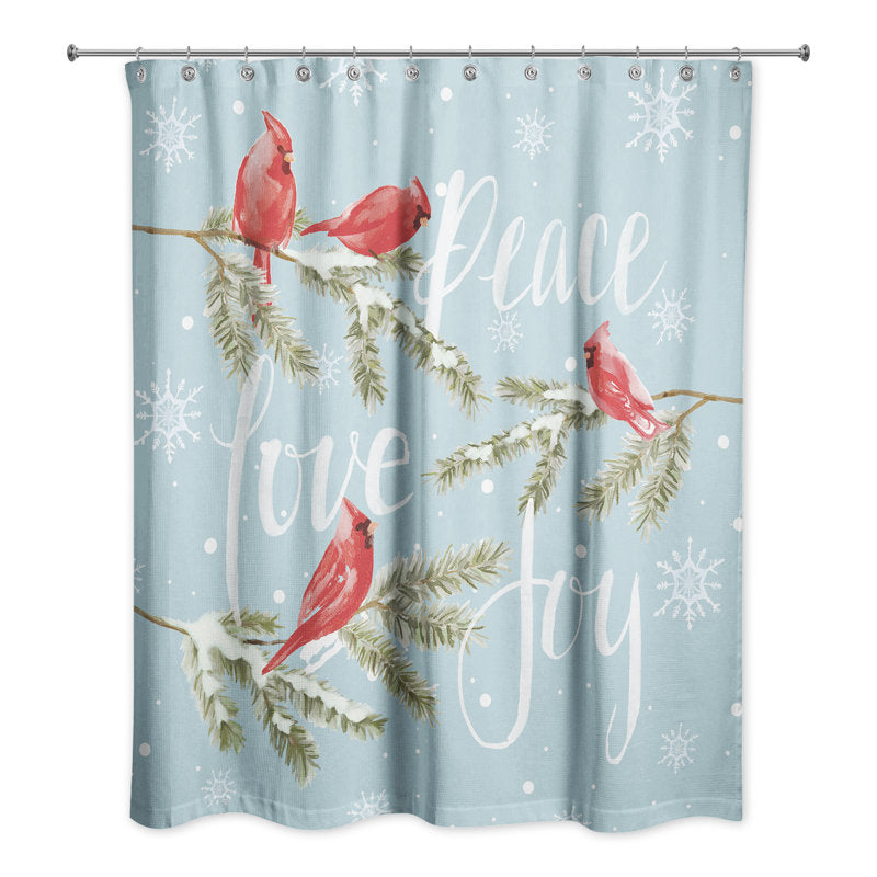 Delanna Floral Shower Curtain