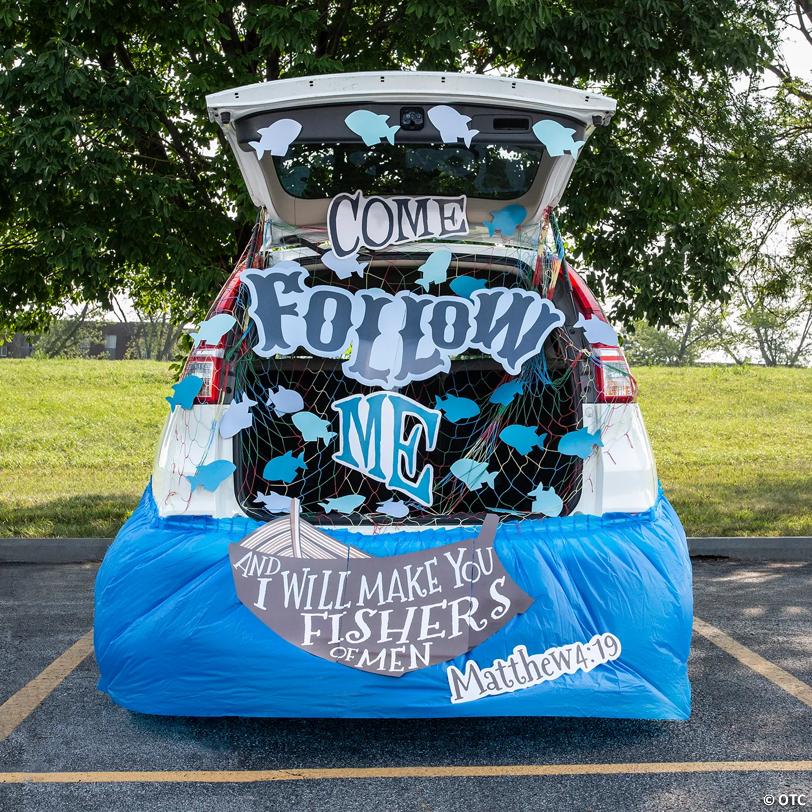 Deluxe Religious Fishers of Men Trunk-or-Treat Decorating Kit - 42 Pc.