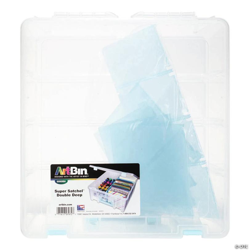 Double Deep W/Removable Dividers Aqua