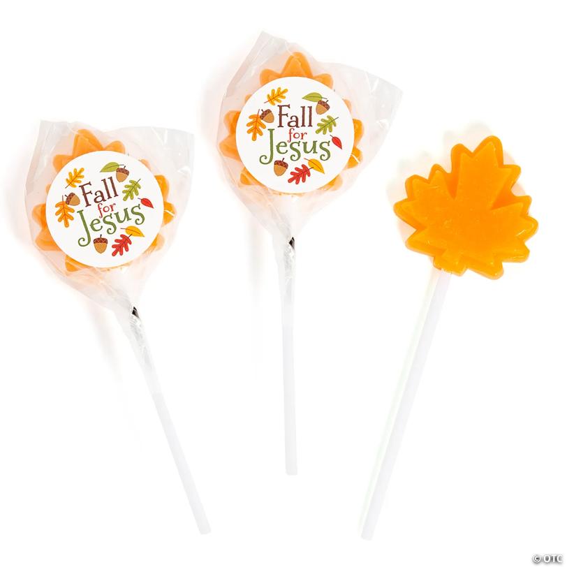 Fall for Jesus Lollipop Handout Kit for 12