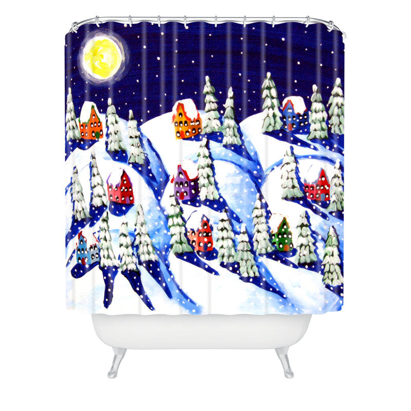 Faustine Floral Shower Curtain