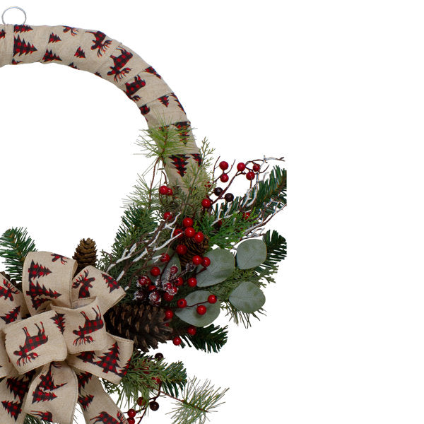 Faux 24'' Wreath