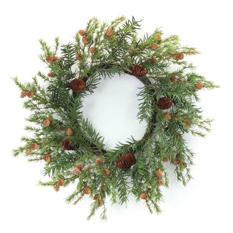 25" artificial wreath