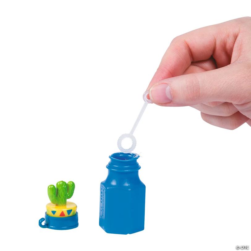 Fiesta Character Bubble Bottles - 12 Pc.