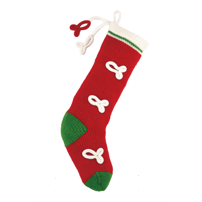 Fish Knit Stocking