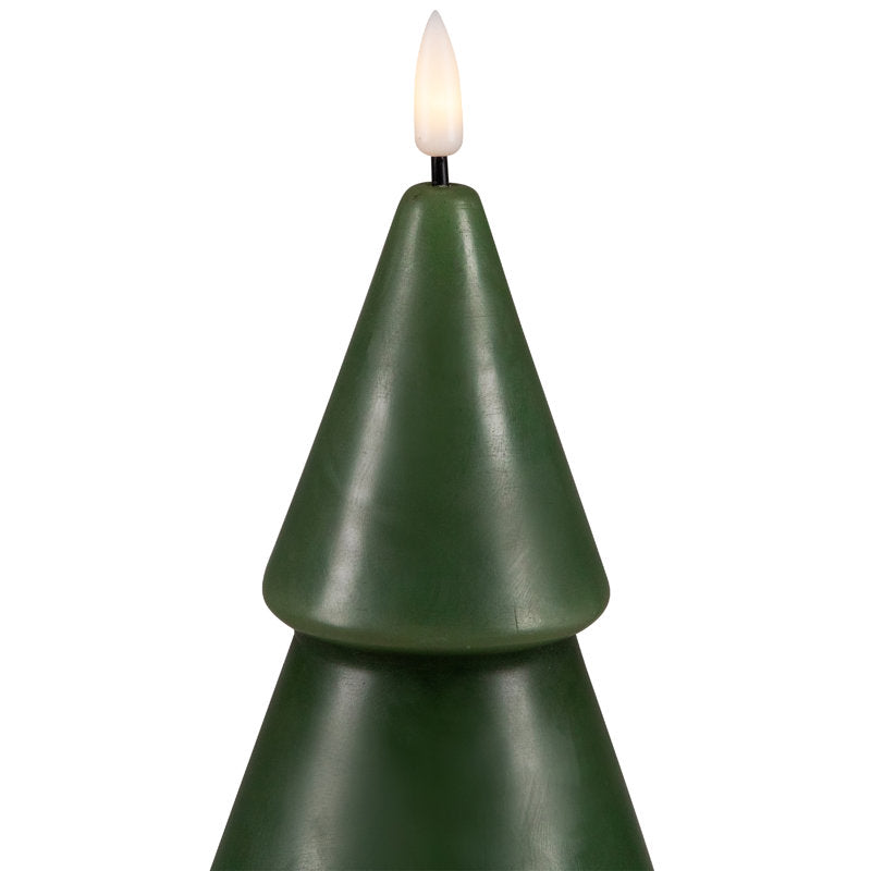Pine / Christmas Tree Scented Jar Candle with Ceramic Holder