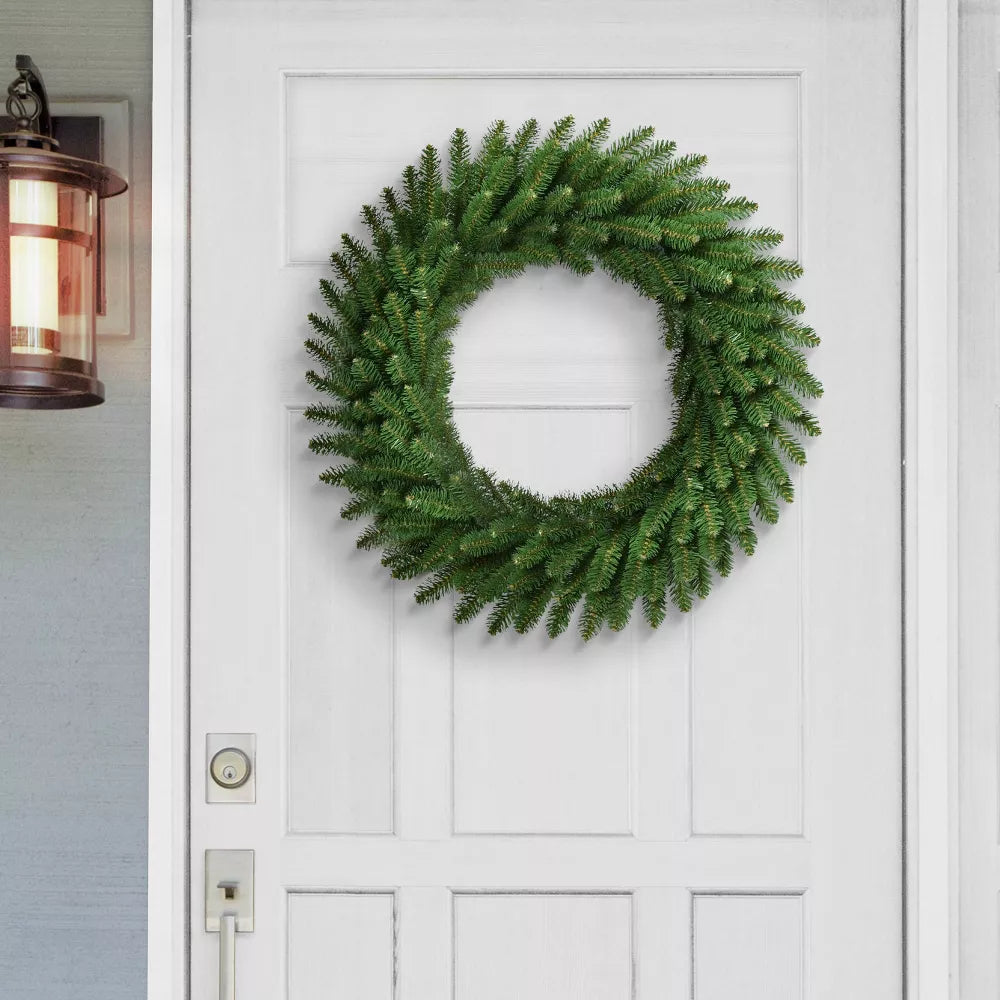 24-Inch Missouri Spruce Artificial Green Christmas Wreath