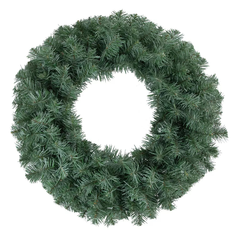 24 Inch Colorado Blue Spruce Artificial Christmas Wreath Unlit