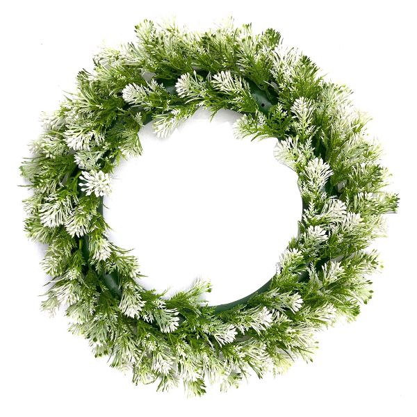 Artificial Peony Flower Wreath for Front Door Decor