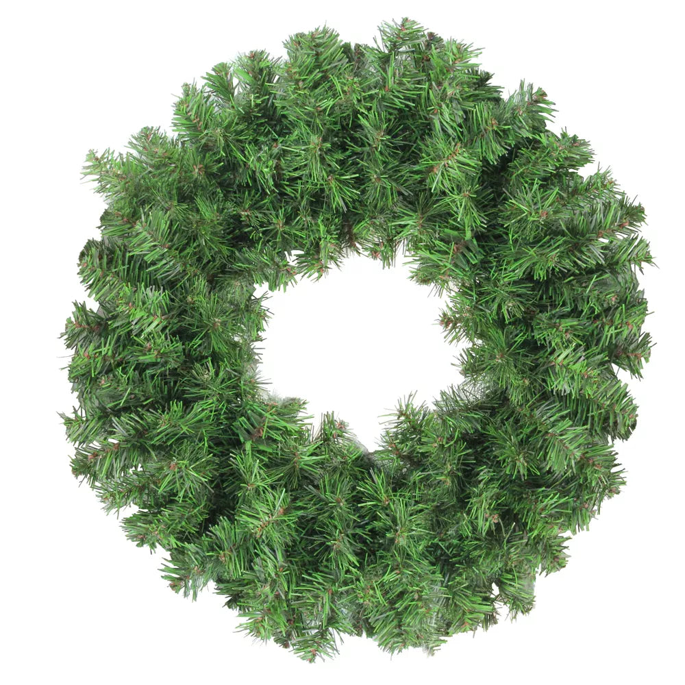 Colorado Spruce 2 Tone Artificial Christmas Wreath 16 Inch Unlit