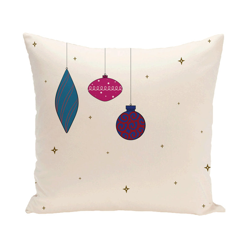 Geometric Reversible Throw Pillow