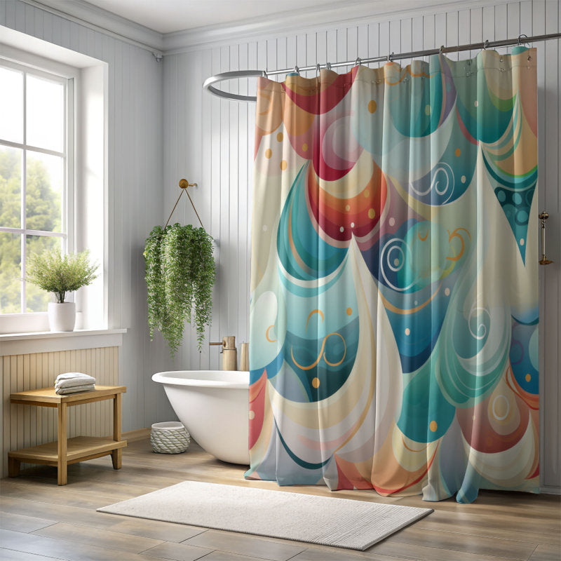 Glowing Pine - Premium Shower Curtain