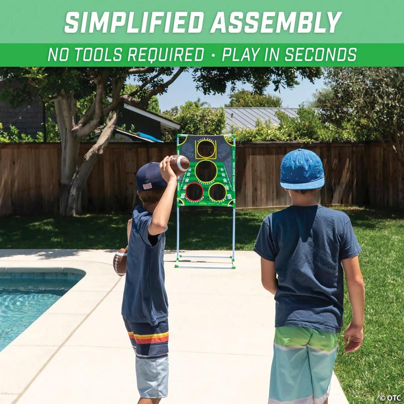 GoSports Red Zone Challenge Football Toss Game