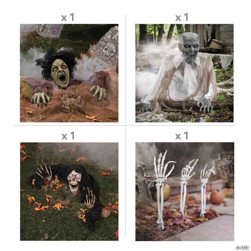 Halloween Groundbreaker Decorating Kit - 6 Pc.