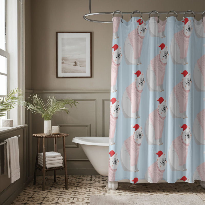 Holiday Charm - 1 Piece Standard Shower Curtain