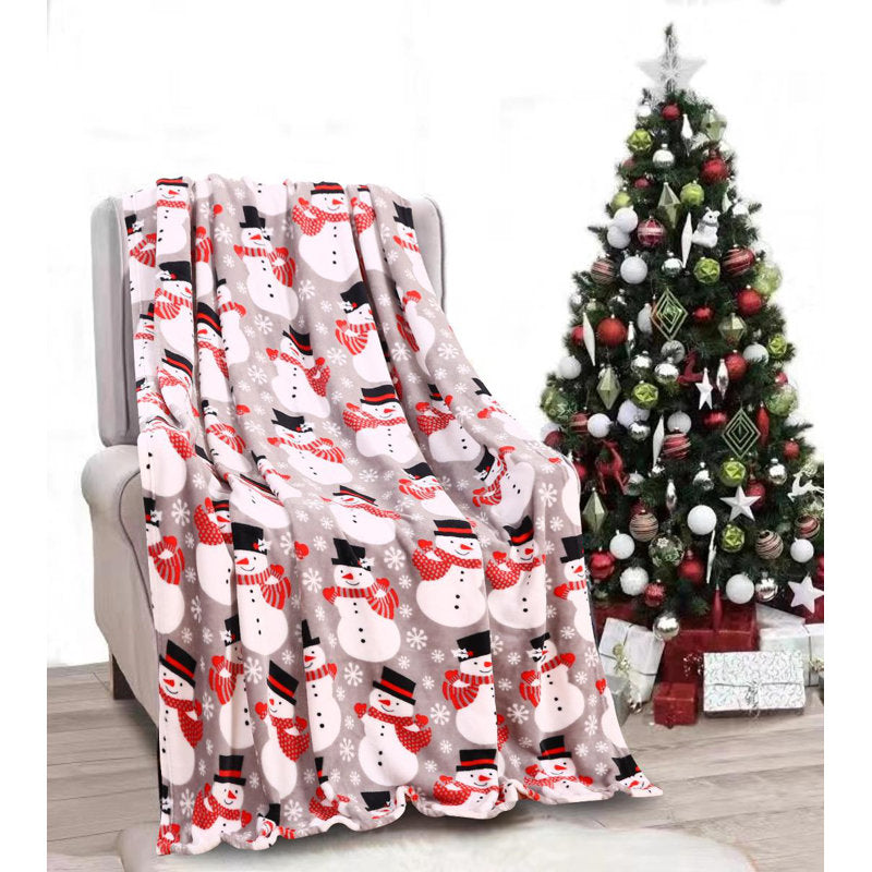 Holiday Comfort Accents Hand Woven Throw Blanket