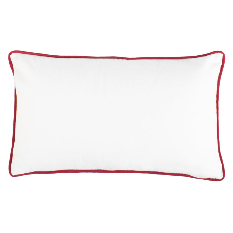 Hollie Joly Embroidered Reversible Throw Pillow