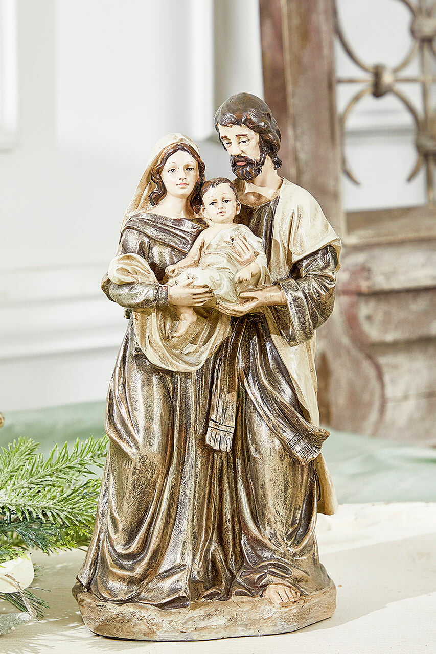 13 Inch Resin Holy Family