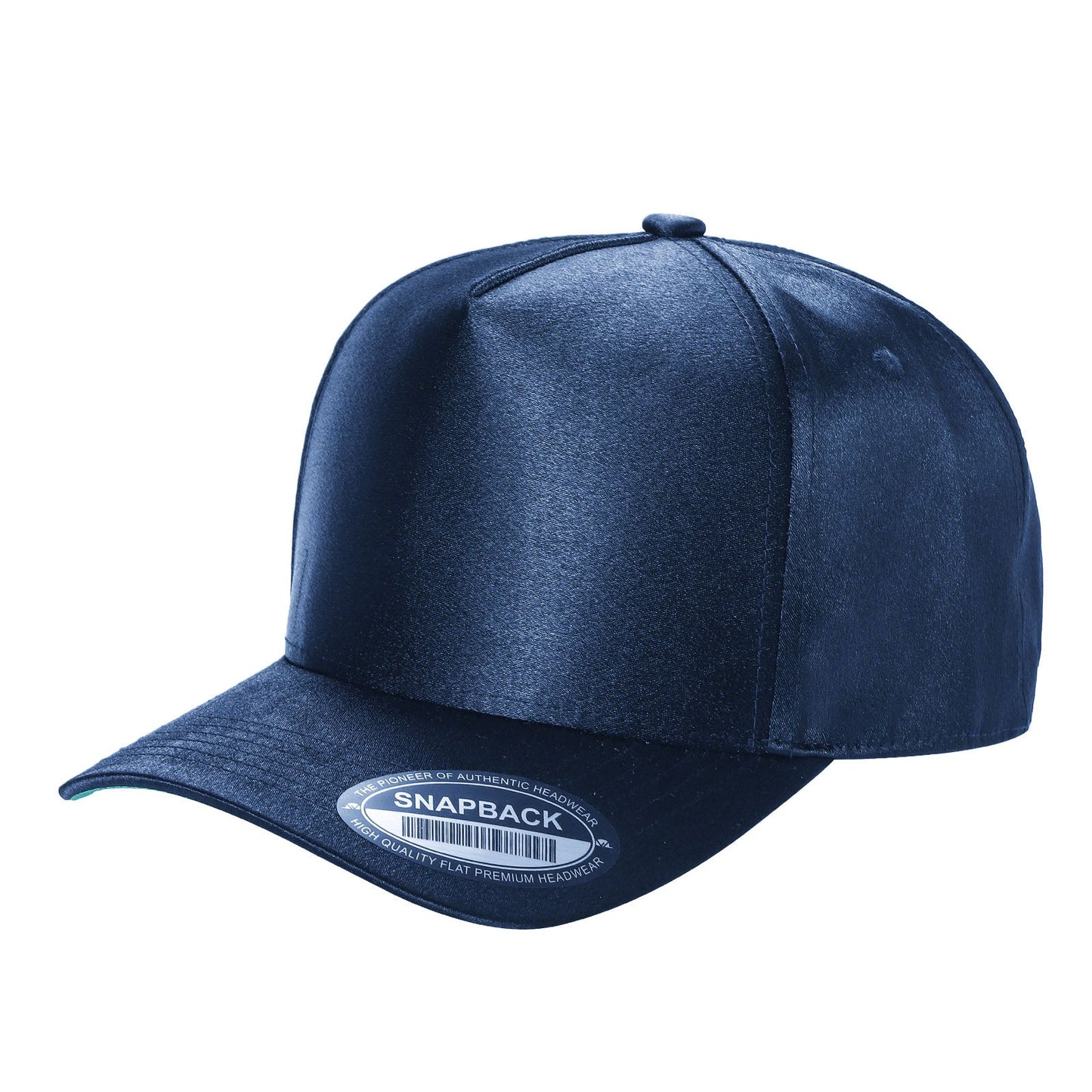 Satin Snapback Cap – Flat Bill, Streetwear Style